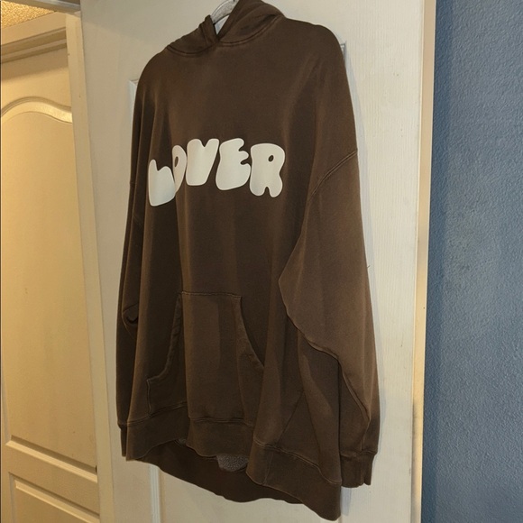 Wild Fable Brown “Lover” Hoodie - Picture 7 of 10
